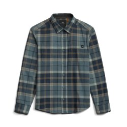 Sitka Ashland Light Weight Flannel Midnight Spruce Plaid - Sitka - sporteque.ca