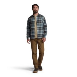 Sitka Ashland Light Weight Flannel Midnight Spruce Plaid - Sitka - sporteque.ca