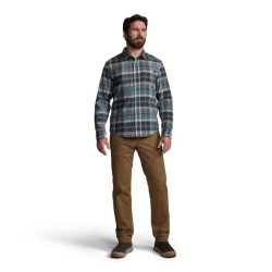 Sitka Ashland Light Weight Flannel Midnight Spruce Plaid - Sitka - sporteque.ca