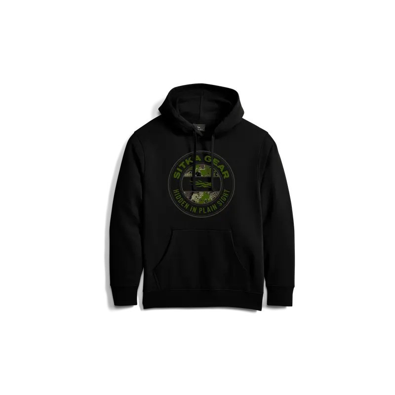 Sitka Hidden Optifade Pullover Hoodie Black Cover - Sitka - sporteque.ca