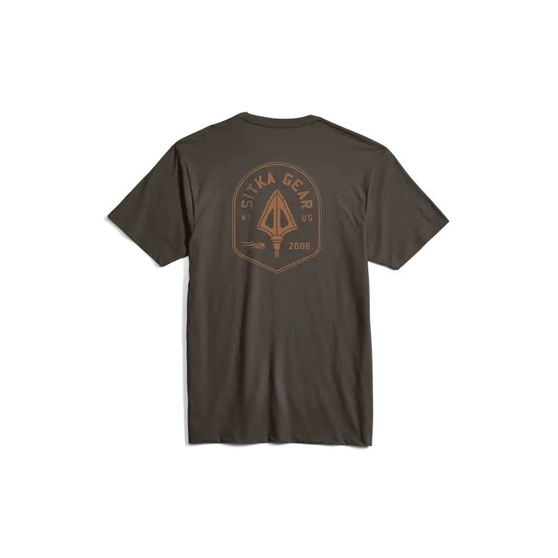 Sitka Broadhead Crest Tee Earth - Sitka - sporteque.ca