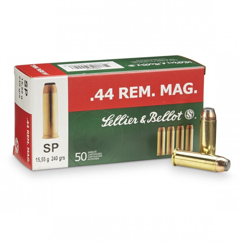Sellier & Bellot 44 Rem Mag 240 gr SP