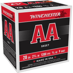 Winchester AA 28 Ga 3/4 oz 9 - Winchester Ammunition - sporteque.ca