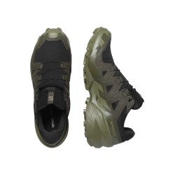 Salomon SPEEDCROSS 6 GORE-TEX Black/Peat/Deep Lichen Green - Salomon - sporteque.ca