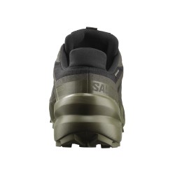 Salomon SPEEDCROSS 6 GORE-TEX Noir/Tourbe/Vert lichen foncé - Salomon - sporteque.ca