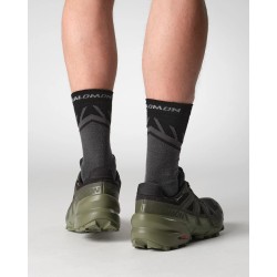 Salomon SPEEDCROSS 6 GORE-TEX Black/Peat/Deep Lichen Green - Salomon - sporteque.ca