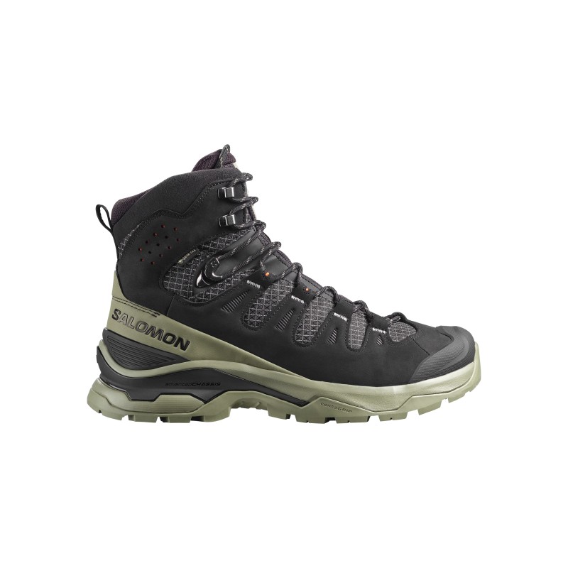 Salomon QUEST 5 GORE TEX Black/ Deep Lichen Green/ Black - Salomon - sporteque.ca