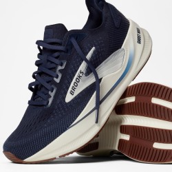 Brooks Ghost Max 4 Marine/ Marine/ Biscuit - Brooks - sporteque.ca