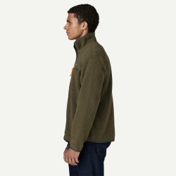 Patagonia M's Retro Pile Jacket Basin Green - Patagonia - sporteque.ca