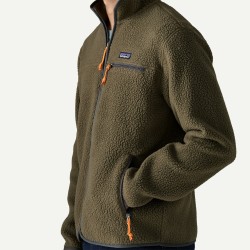 Patagonia M's Retro Pile Jacket Basin Green - Patagonia - sporteque.ca