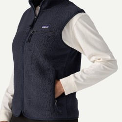 Patagonia W's Retro Pile Vest Sunken Blue - Patagonia - sporteque.ca