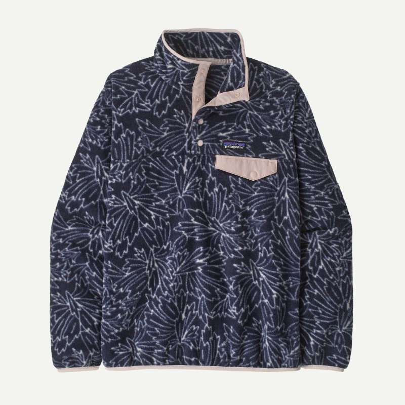 Patagonia W's Lw Synch Snap-T P/O Saxifrage: Sunken Blue - Patagonia - sporteque.ca