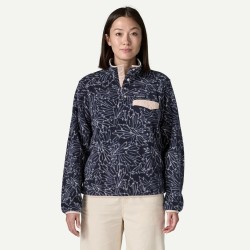Patagonia W's Lw Synch Snap-T P/O Saxifrage: Sunken Blue - Patagonia - sporteque.ca