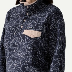 Patagonia W's Lw Synch Snap-T P/O Saxifrage: Sunken Blue - Patagonia - sporteque.ca