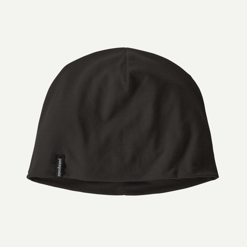 Patagonia Overlook Merino Wool Liner Beanie Black One Size - Patagonia - sporteque.ca