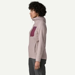 Patagonia W's R1 Air Full Zip Hoody Stingray Mauve - Patagonia - sporteque.ca