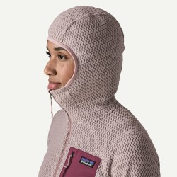 Patagonia W's R1 Air Full Zip Hoody Stingray Mauve - Patagonia - sporteque.ca