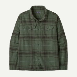 Patagonia M's Fjord Flannel Shirt Dissolve: Treeline Green - Patagonia - sporteque.ca