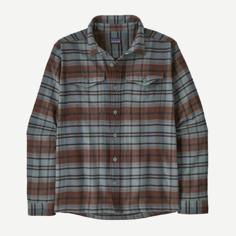 Patagonia M's Fjord Flannel Shirt Rising Storm: Blue Sage - Patagonia - sporteque.ca