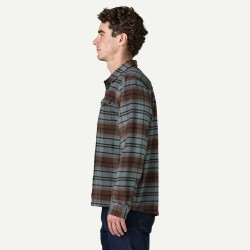 Patagonia M's Fjord Flannel Shirt Rising Storm: Blue Sage - Patagonia - sporteque.ca