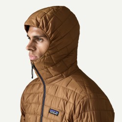 Patagonia M's Nano Puff Hoody Deer Brown - Patagonia - sporteque.ca
