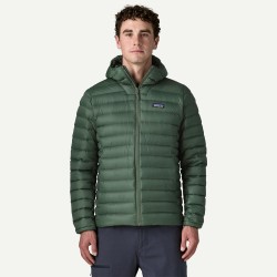 Patagonia M's Down Sweater Hoody Treeline Green - Patagonia - sporteque.ca