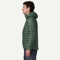 Patagonia M's Down Sweater Hoody Treeline Green - Patagonia - sporteque.ca