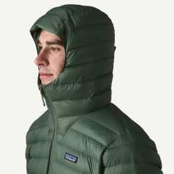 Patagonia M's Down Sweater Hoody Treeline Green - Patagonia - sporteque.ca