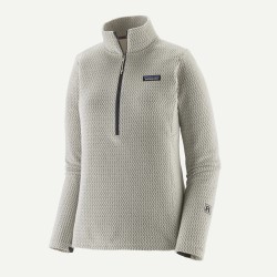 Patagonia W's R1 Air Zip Neck Birch White - Patagonia - sporteque.ca