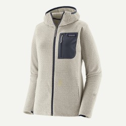 Patagonia W's R1 Air Full Zip Hoody Birch White - Patagonia - sporteque.ca