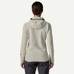 Patagonia W's R1 Air Full Zip Hoody Birch White - Patagonia - sporteque.ca
