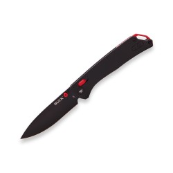 Buck CrossBar Knife Black aluminum /Black - Buck Knife - sporteque.ca