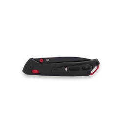 Buck CrossBar Knife Black aluminum /Black - Buck Knife - sporteque.ca