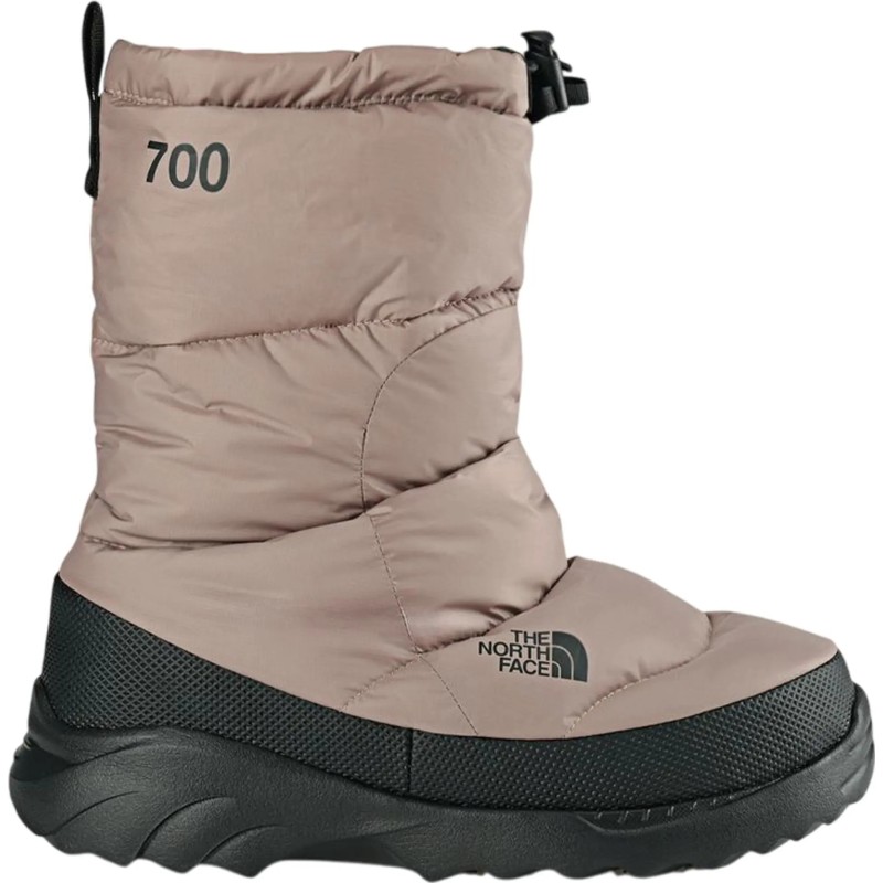 North Face Nuptse Traction Bootie gris Champignon/ TNF Noir - THE NORTH FACE - sporteque.ca