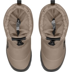 North Face Nuptse Traction Bootie Mushroom Grey / TNF Black - THE NORTH FACE - sporteque.ca