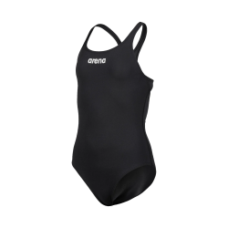 Arena Girl's Team Swimsuit Swim Pro Solid l 550 Black/White - Arena - sporteque.ca