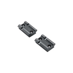 Weaver Base De montage Tikka T3 Aluminium Noir - Weaver - sporteque.ca