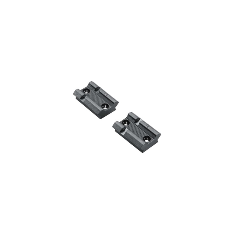 Weaver Base Top Mount Tikka T3 Black aluminium - Weaver - sporteque.ca