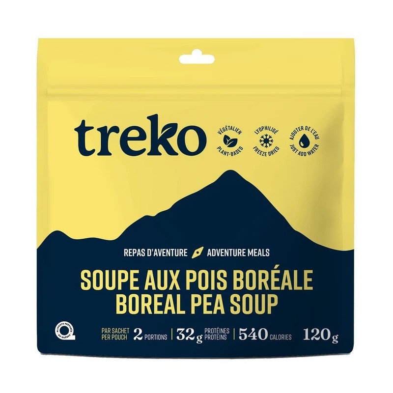 Treko Soupe Aux Pois Boréale Repas D'aventure - Treko - sporteque.ca