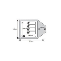 Hotcore Discovery - tente pour 4 personnes Hotcore Tentes