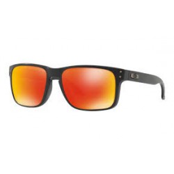 Oakley - Holbrook™ - Matte Black W/prizm Ruby OAKLEY Sunglasses