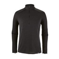 Patagonia : Men's Capilene® Thermal Weight Zip-Neck - Black Patagonia Patagonia