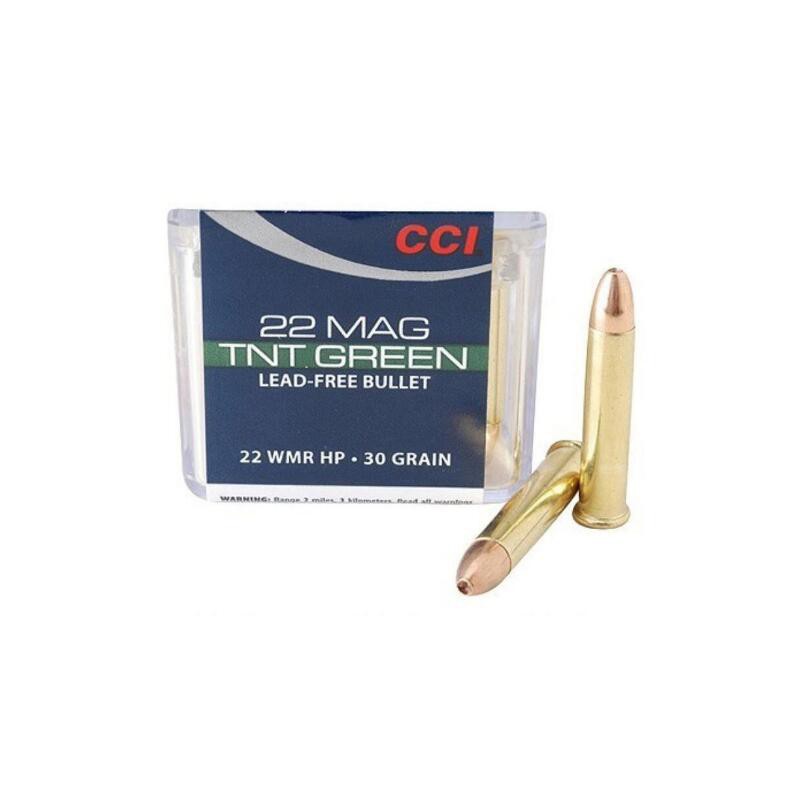 CCI 22 Win Mag 30gr TNT Green CCI Rimfire