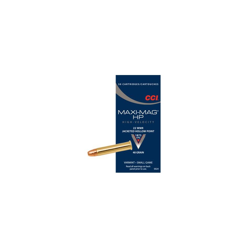 CCI Maxi Mag 22 Win Mag 40gr JHP CCI Rimfire