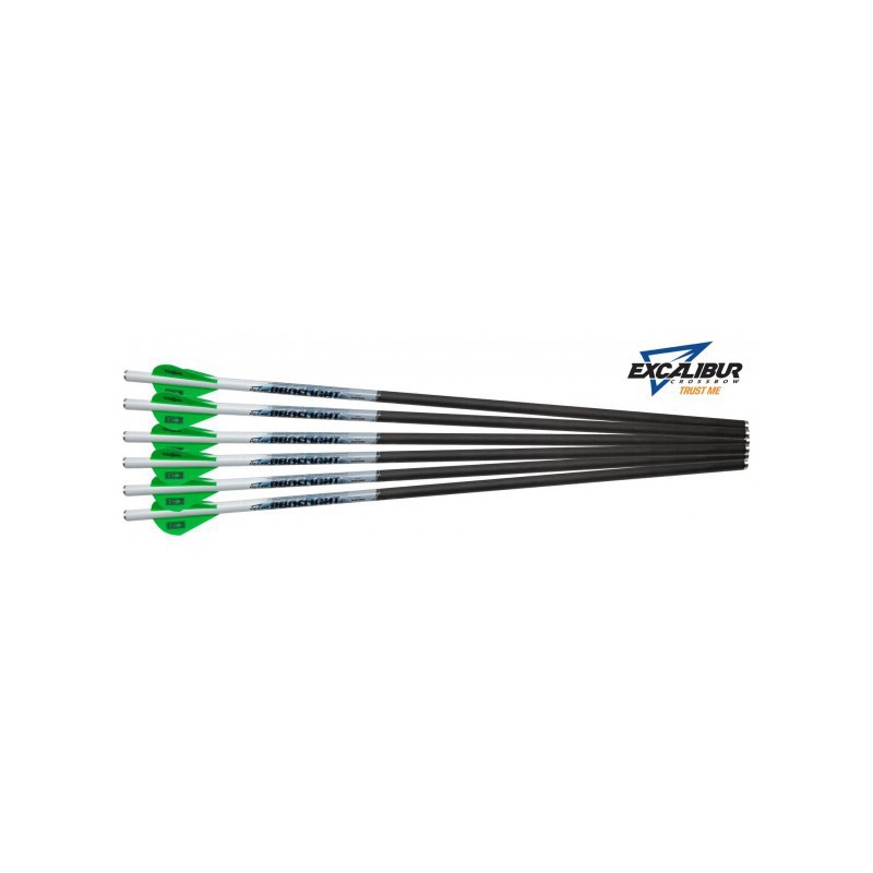 EXCALIBUR PROFLIGHT ARROWS 16.5'' 6 PACK  Arrows/Bolt