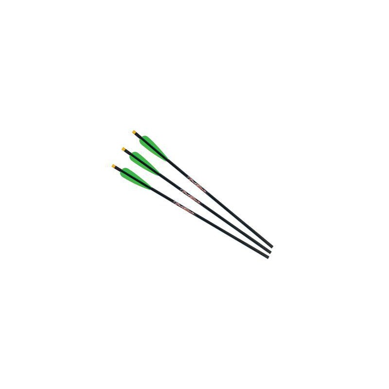 Excalibur Firebolt Illuminated Carbon Arrows, 20, 3-Pack