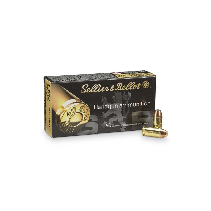 Sellier & Bellot 40 S&W 180 gr FMJ Sellier & Bellot Sellier & Bellot