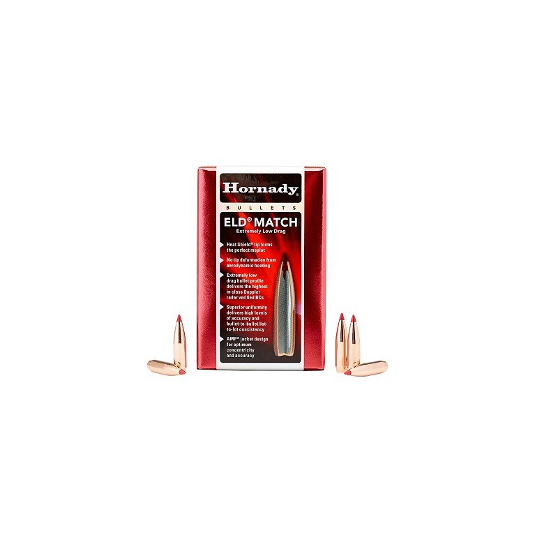 Hornady Bullet ELD Match .264 130gr Hornady Hornady