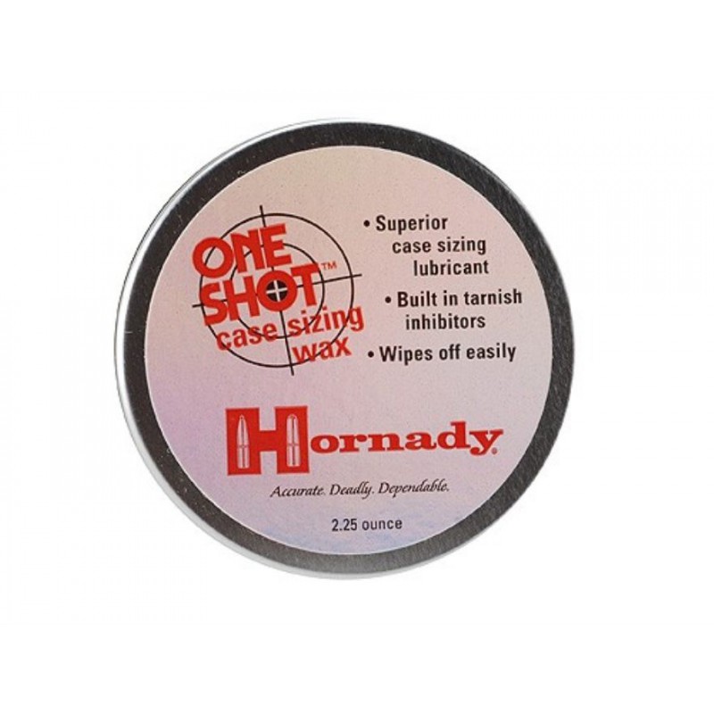 Hornady One Shot Case Sizing Wax Hornady Accessoires de préparation de douilles